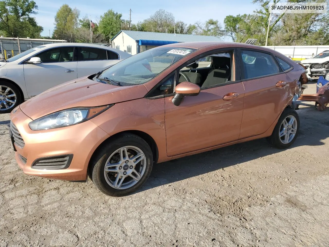 2017 Ford Fiesta Se VIN: 3FADP4BJ9HM109825 Lot: 51812474