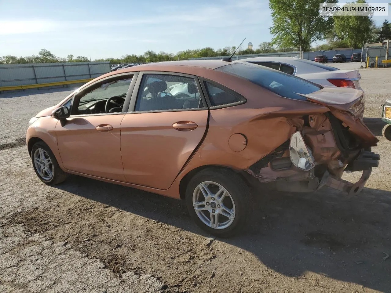 2017 Ford Fiesta Se VIN: 3FADP4BJ9HM109825 Lot: 51812474