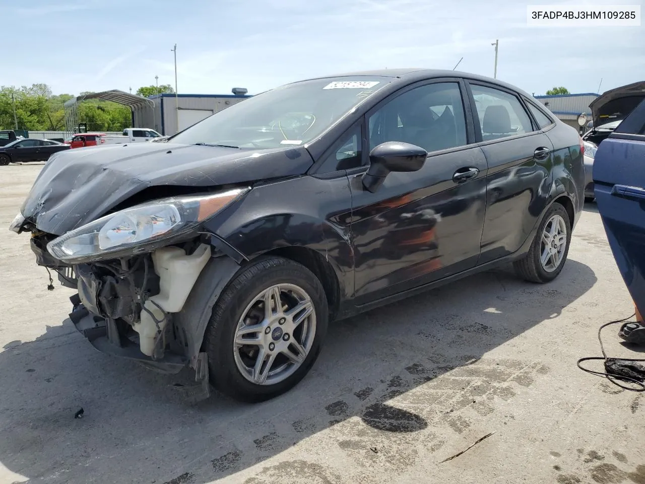 2017 Ford Fiesta Se VIN: 3FADP4BJ3HM109285 Lot: 52157294