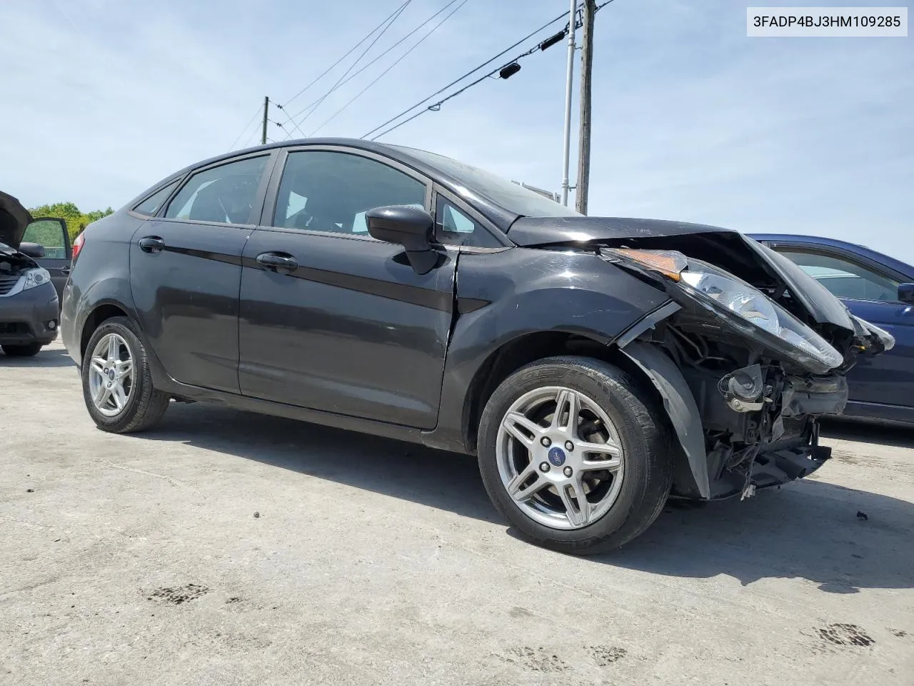 2017 Ford Fiesta Se VIN: 3FADP4BJ3HM109285 Lot: 52157294