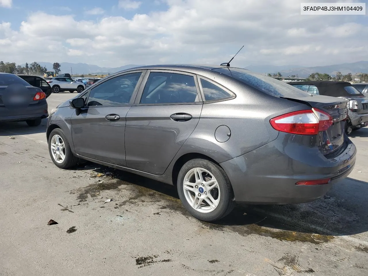 2017 Ford Fiesta Se VIN: 3FADP4BJ3HM104409 Lot: 52195834