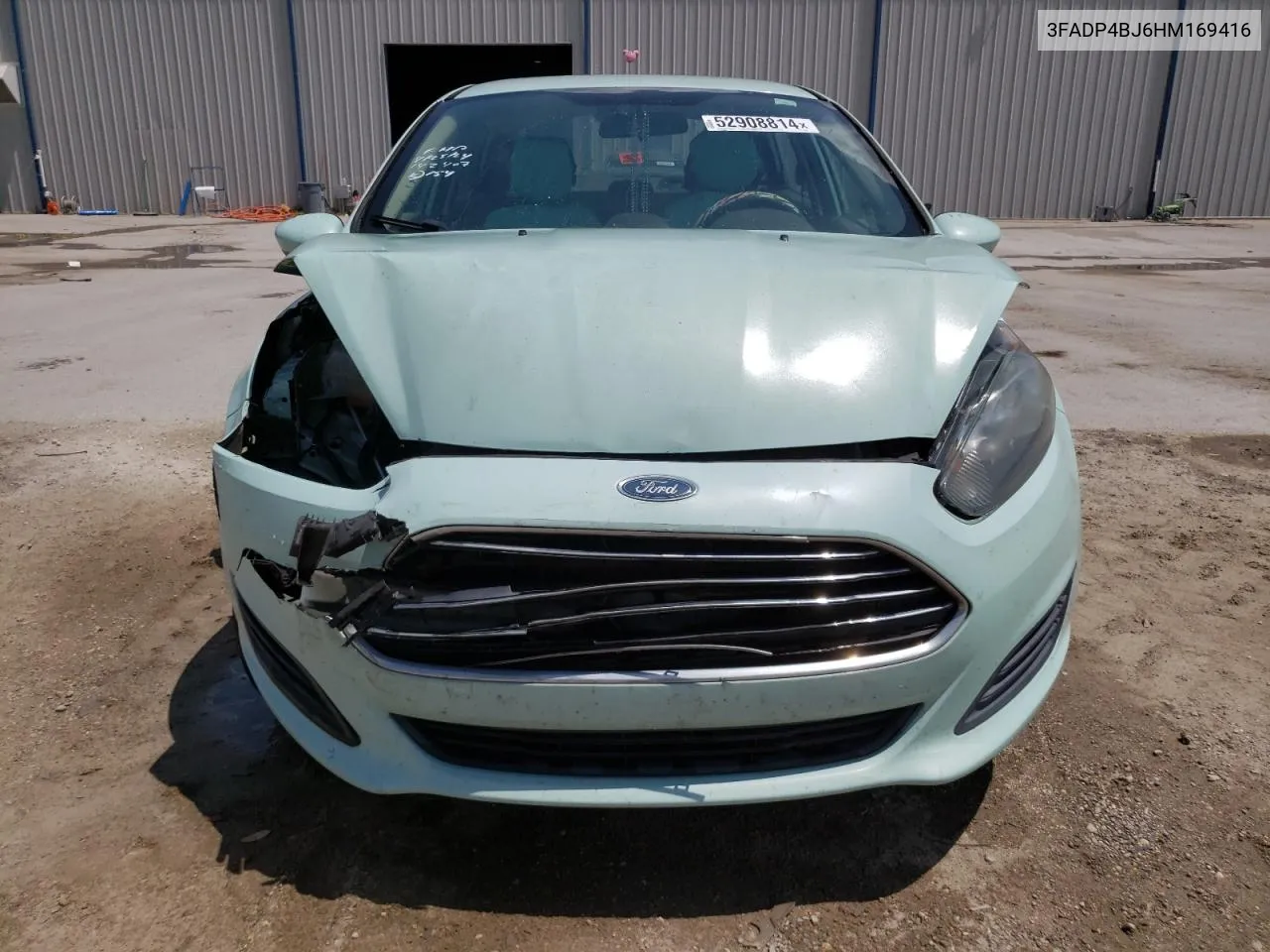 2017 Ford Fiesta Se VIN: 3FADP4BJ6HM169416 Lot: 52908814