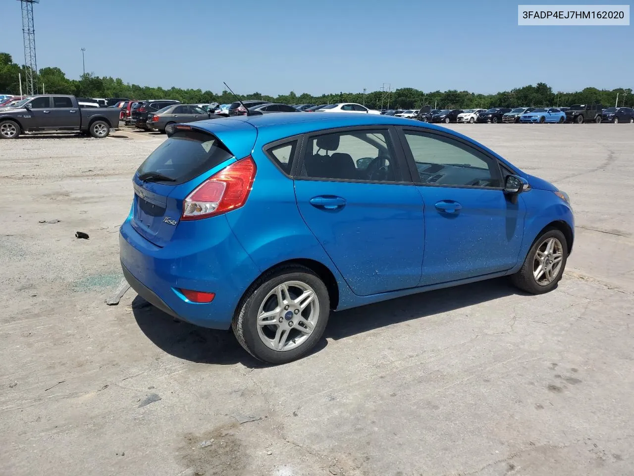 2017 Ford Fiesta Se VIN: 3FADP4EJ7HM162020 Lot: 53517094