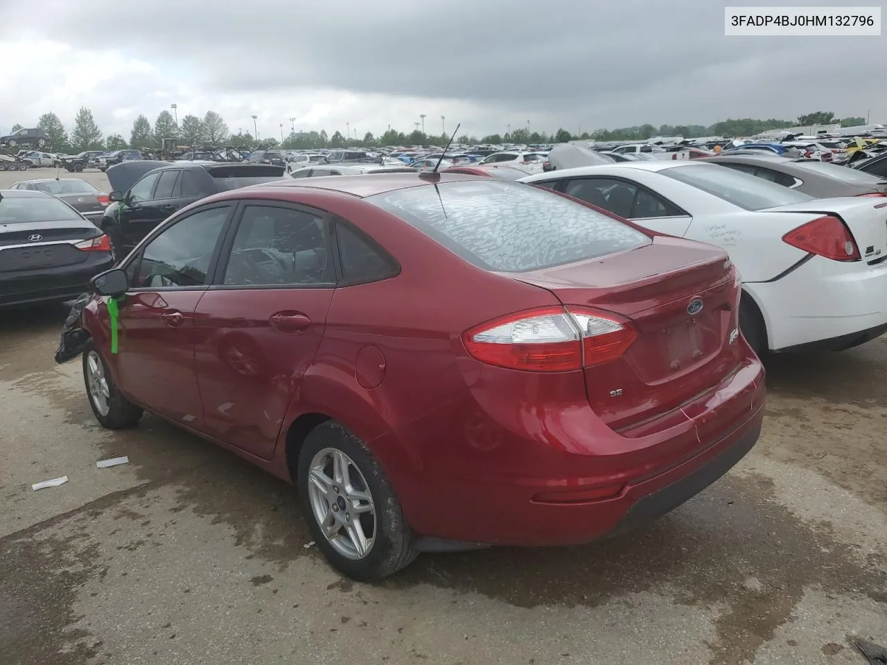 2017 Ford Fiesta Se VIN: 3FADP4BJ0HM132796 Lot: 53676814