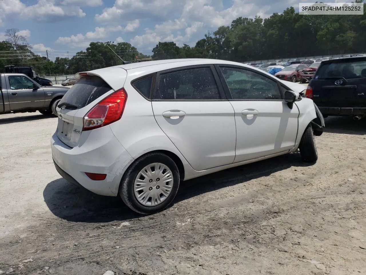 2017 Ford Fiesta S VIN: 3FADP4TJ4HM125252 Lot: 53806384