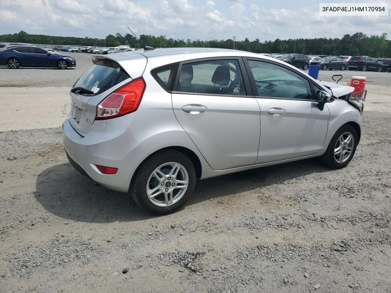 2017 Ford Fiesta Se VIN: 3FADP4EJ1HM170954 Lot: 53817284