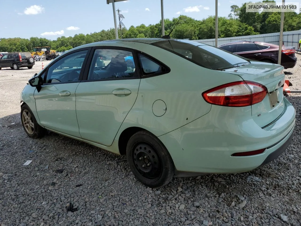 2017 Ford Fiesta Se VIN: 3FADP4BJ9HM101983 Lot: 53985884