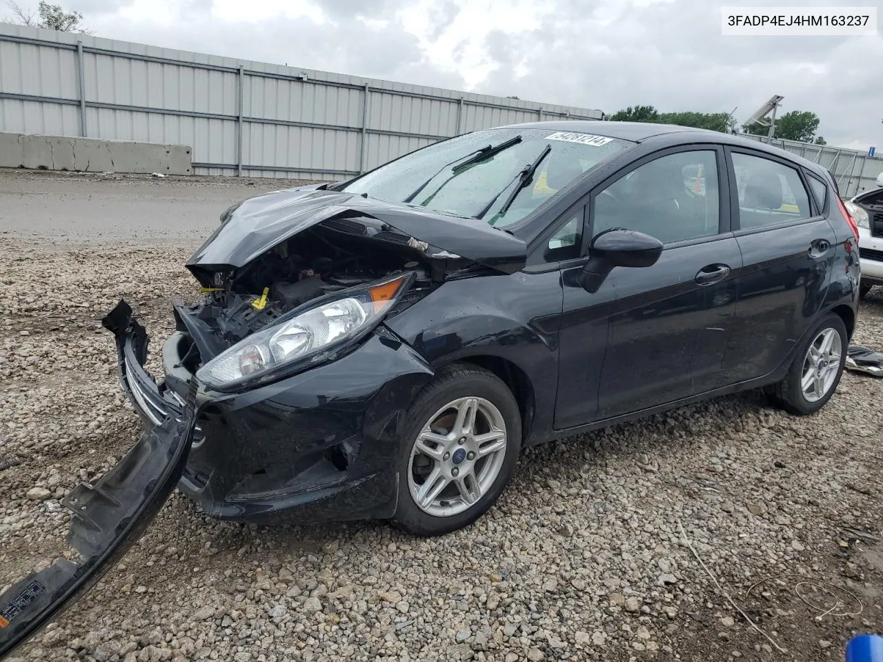 2017 Ford Fiesta Se VIN: 3FADP4EJ4HM163237 Lot: 54281214