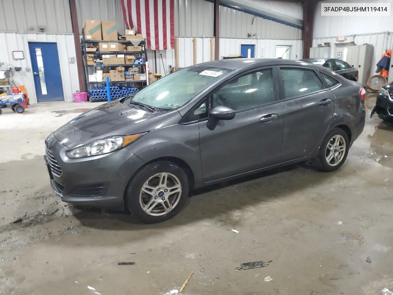 2017 Ford Fiesta Se VIN: 3FADP4BJ5HM119414 Lot: 54416984