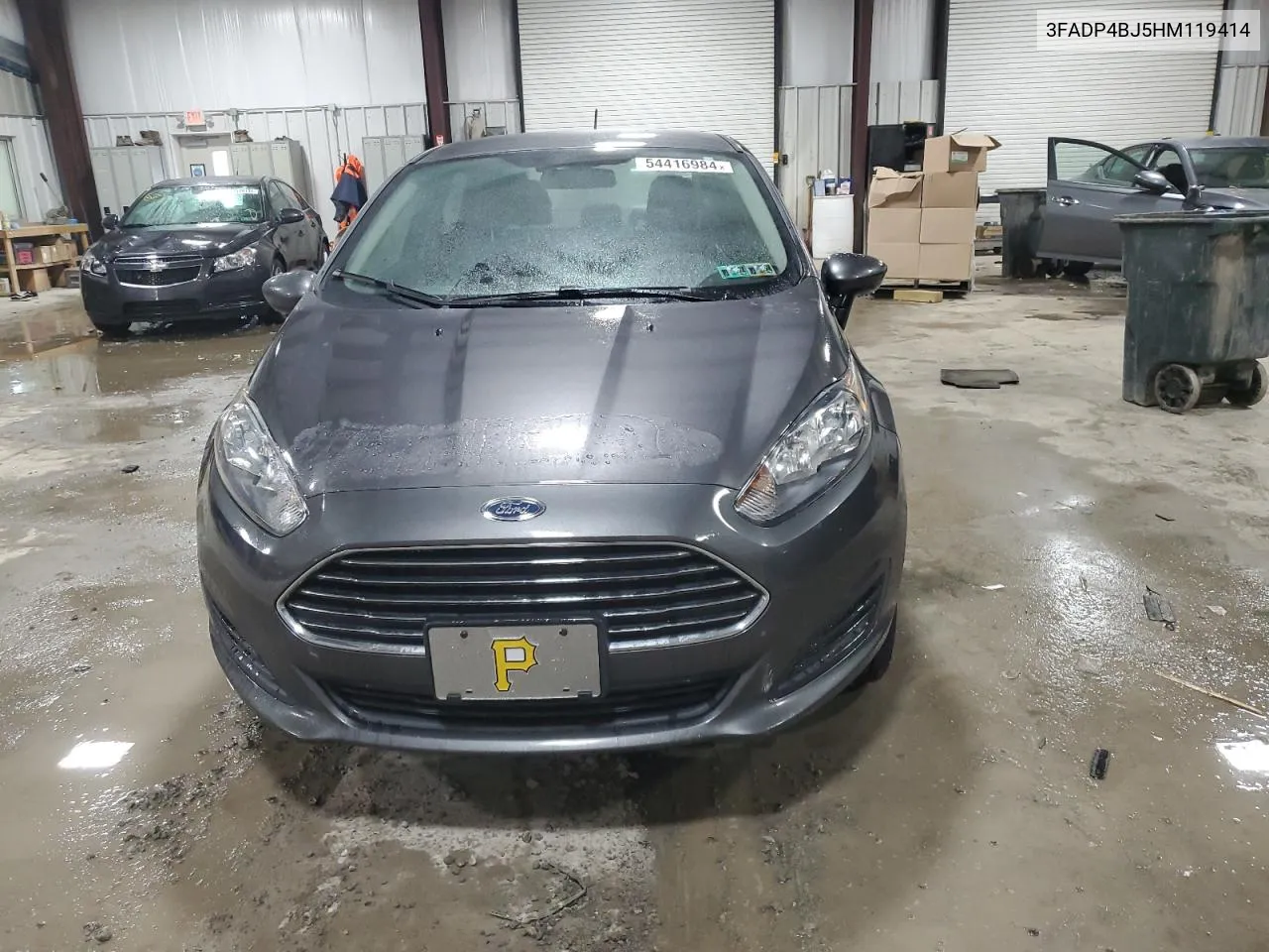 2017 Ford Fiesta Se VIN: 3FADP4BJ5HM119414 Lot: 54416984