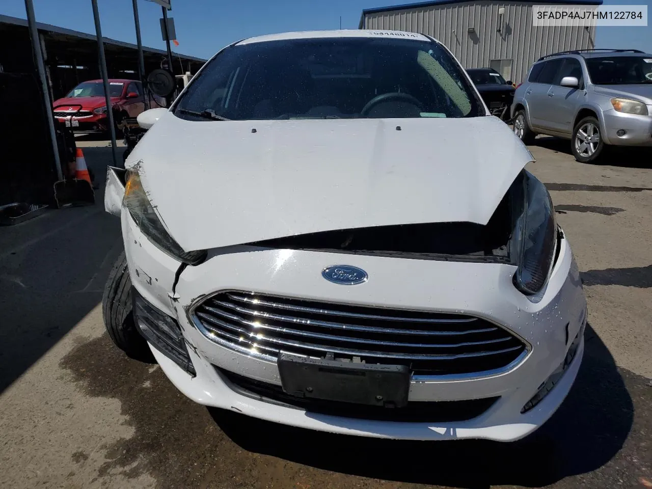 2017 Ford Fiesta S VIN: 3FADP4AJ7HM122784 Lot: 54448014