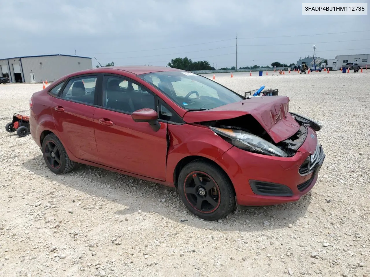 2017 Ford Fiesta Se VIN: 3FADP4BJ1HM112735 Lot: 54457854