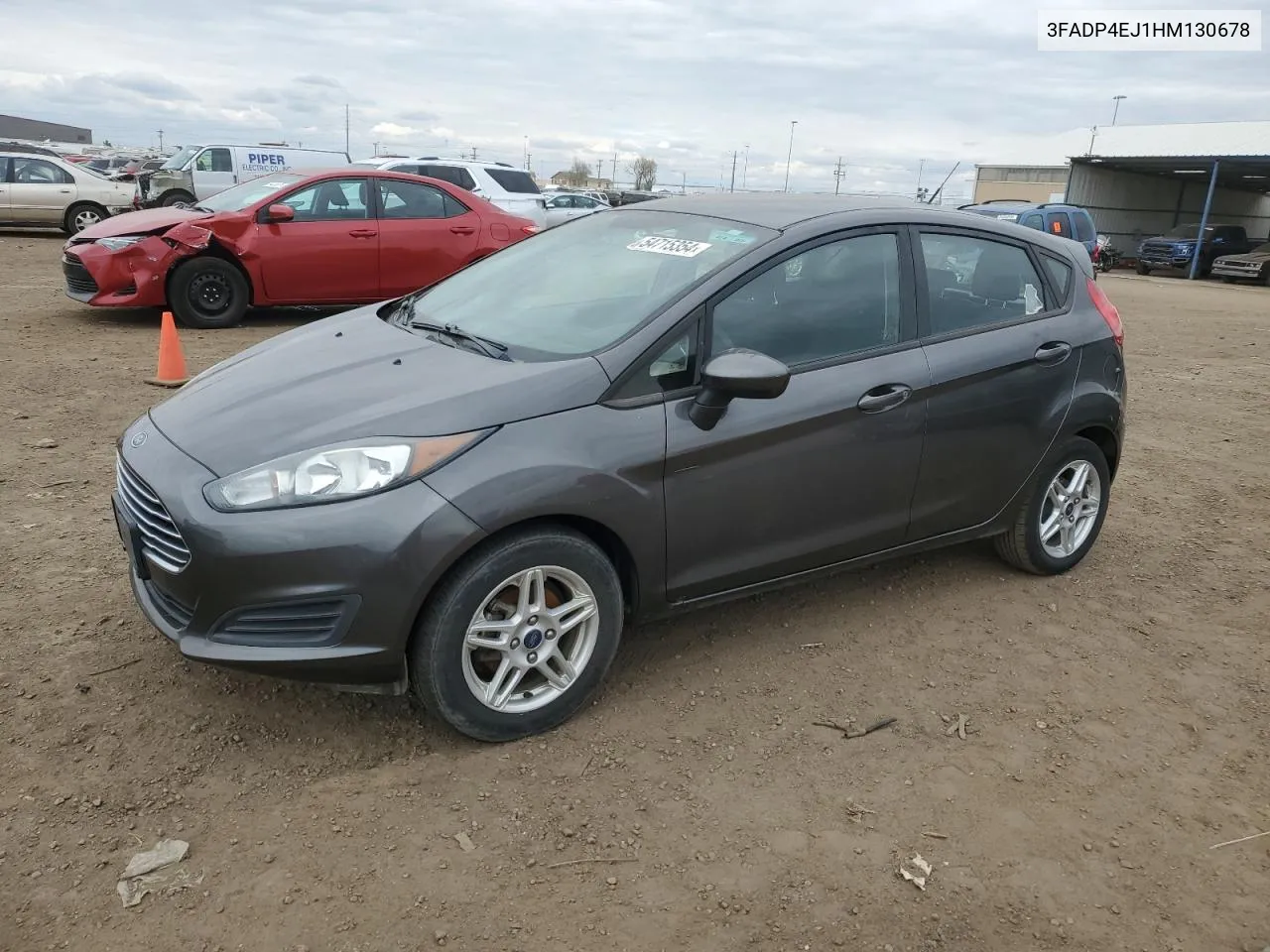 3FADP4EJ1HM130678 2017 Ford Fiesta Se