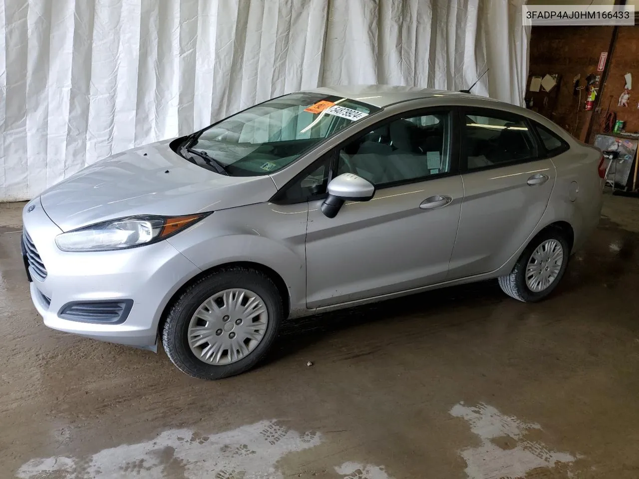 2017 Ford Fiesta S VIN: 3FADP4AJ0HM166433 Lot: 54879924