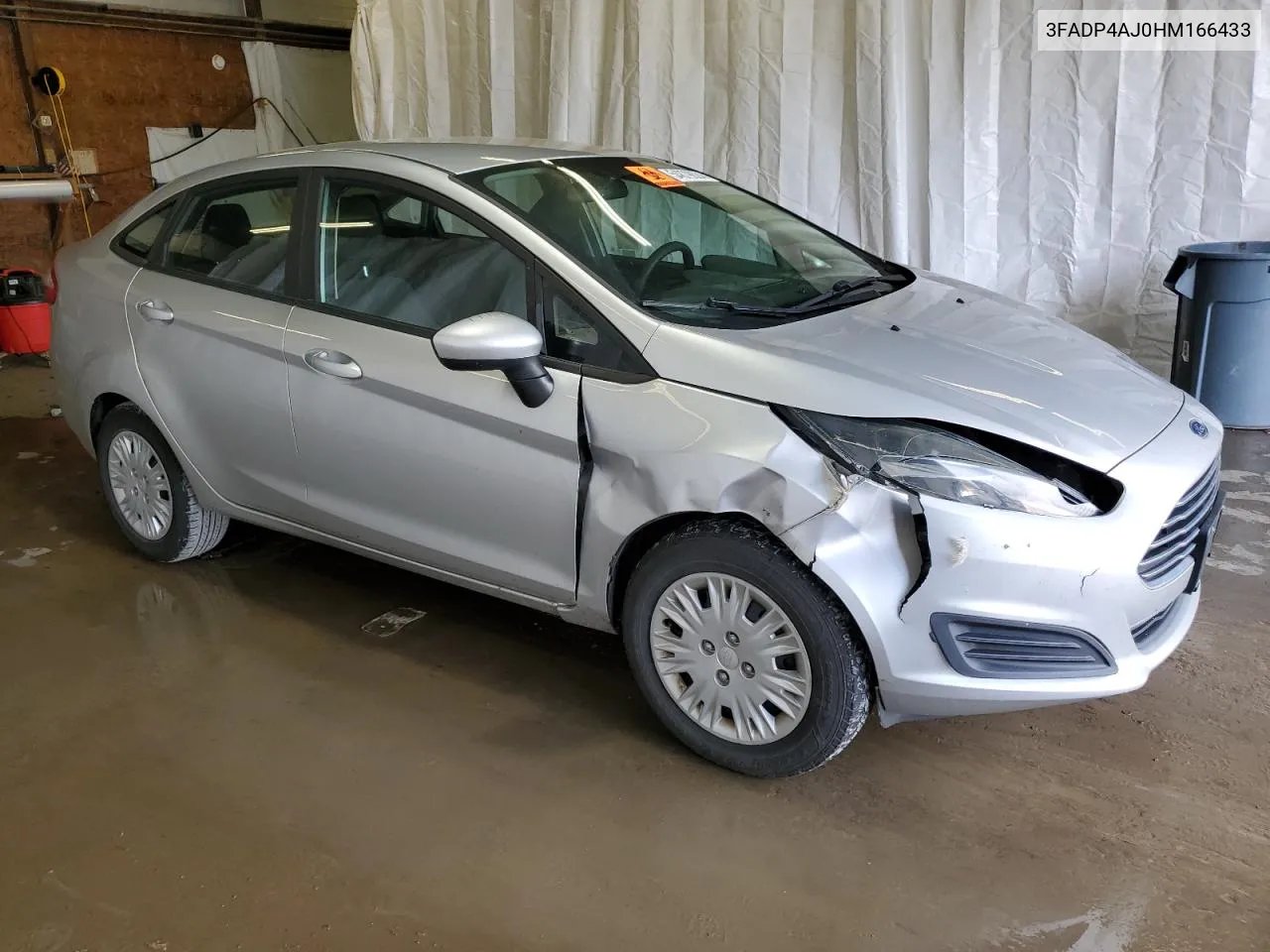 2017 Ford Fiesta S VIN: 3FADP4AJ0HM166433 Lot: 54879924