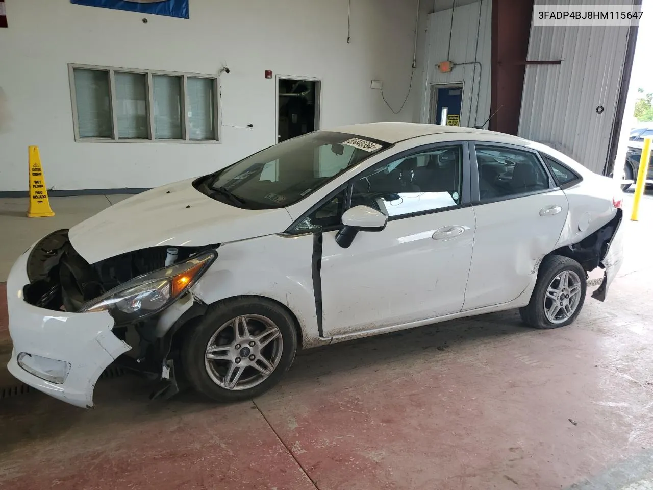 3FADP4BJ8HM115647 2017 Ford Fiesta Se