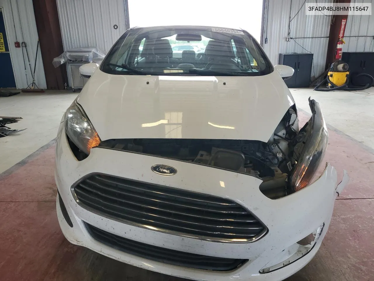 2017 Ford Fiesta Se VIN: 3FADP4BJ8HM115647 Lot: 55840394