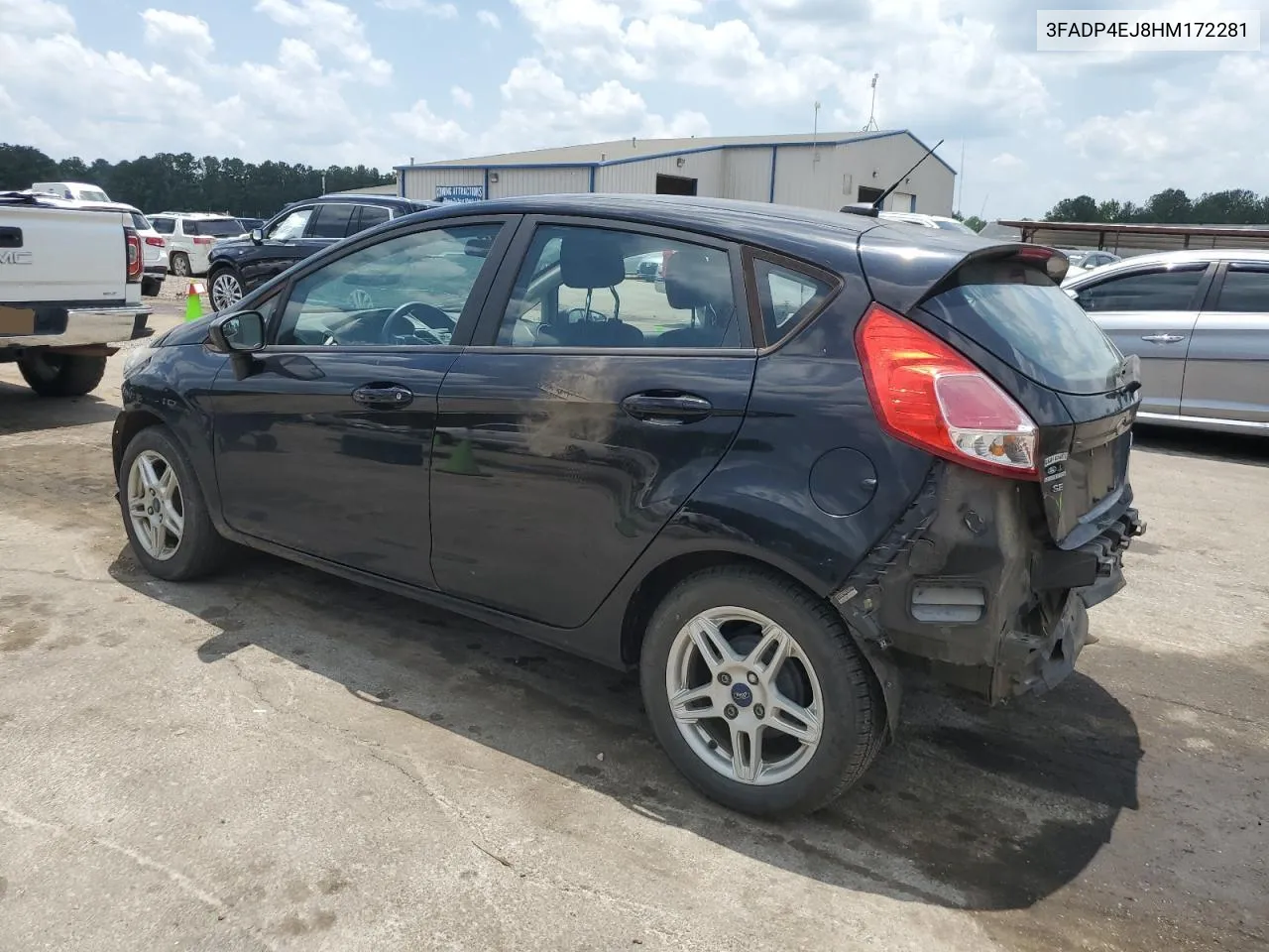 2017 Ford Fiesta Se VIN: 3FADP4EJ8HM172281 Lot: 56038714