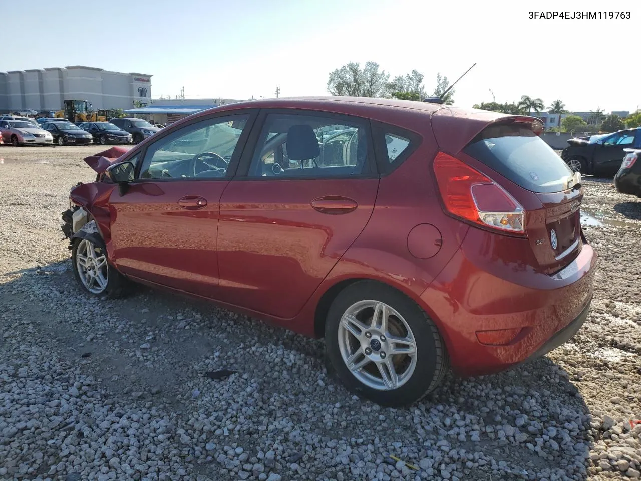 2017 Ford Fiesta Se VIN: 3FADP4EJ3HM119763 Lot: 56067604