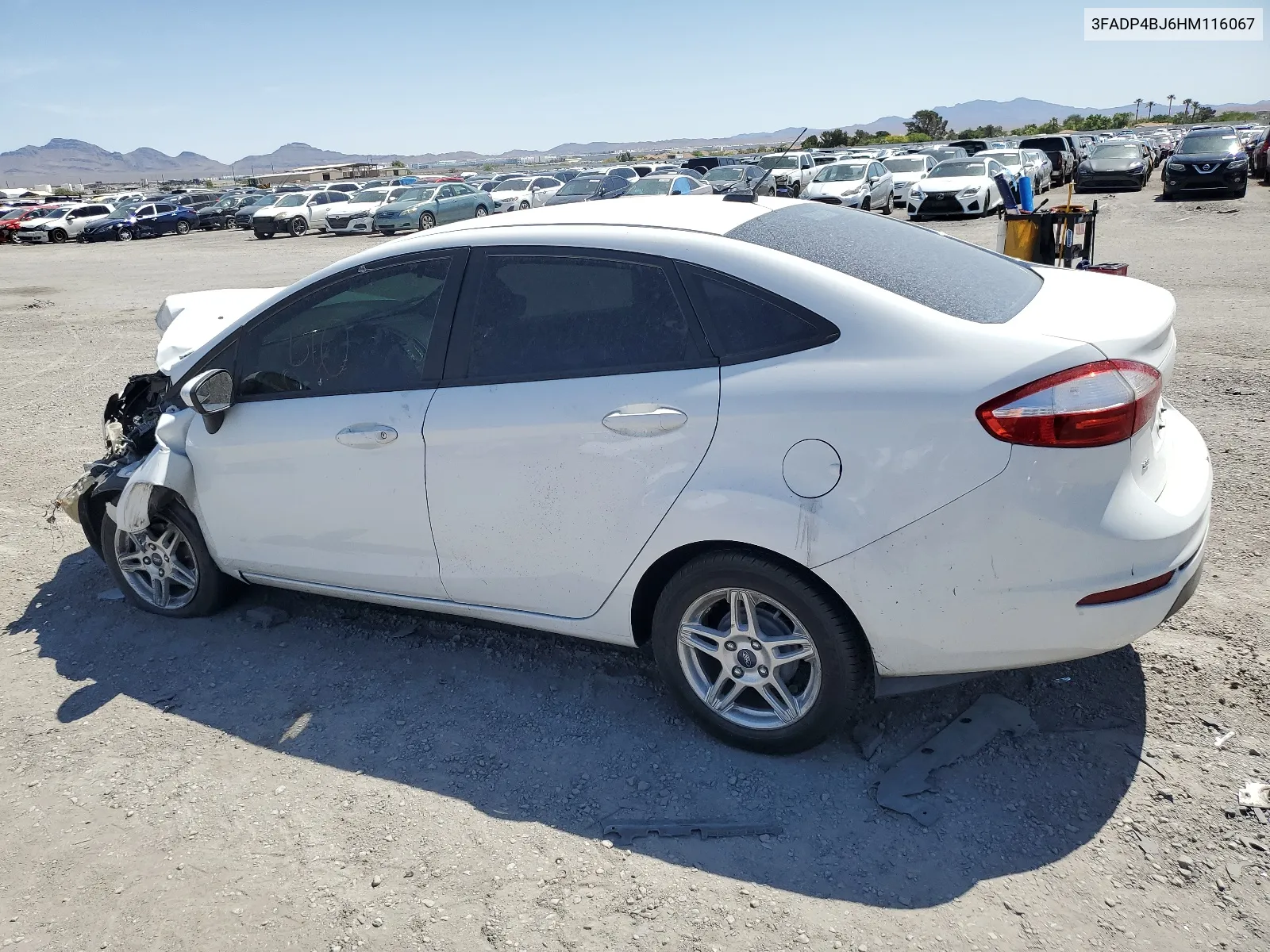 2017 Ford Fiesta Se VIN: 3FADP4BJ6HM116067 Lot: 56079714