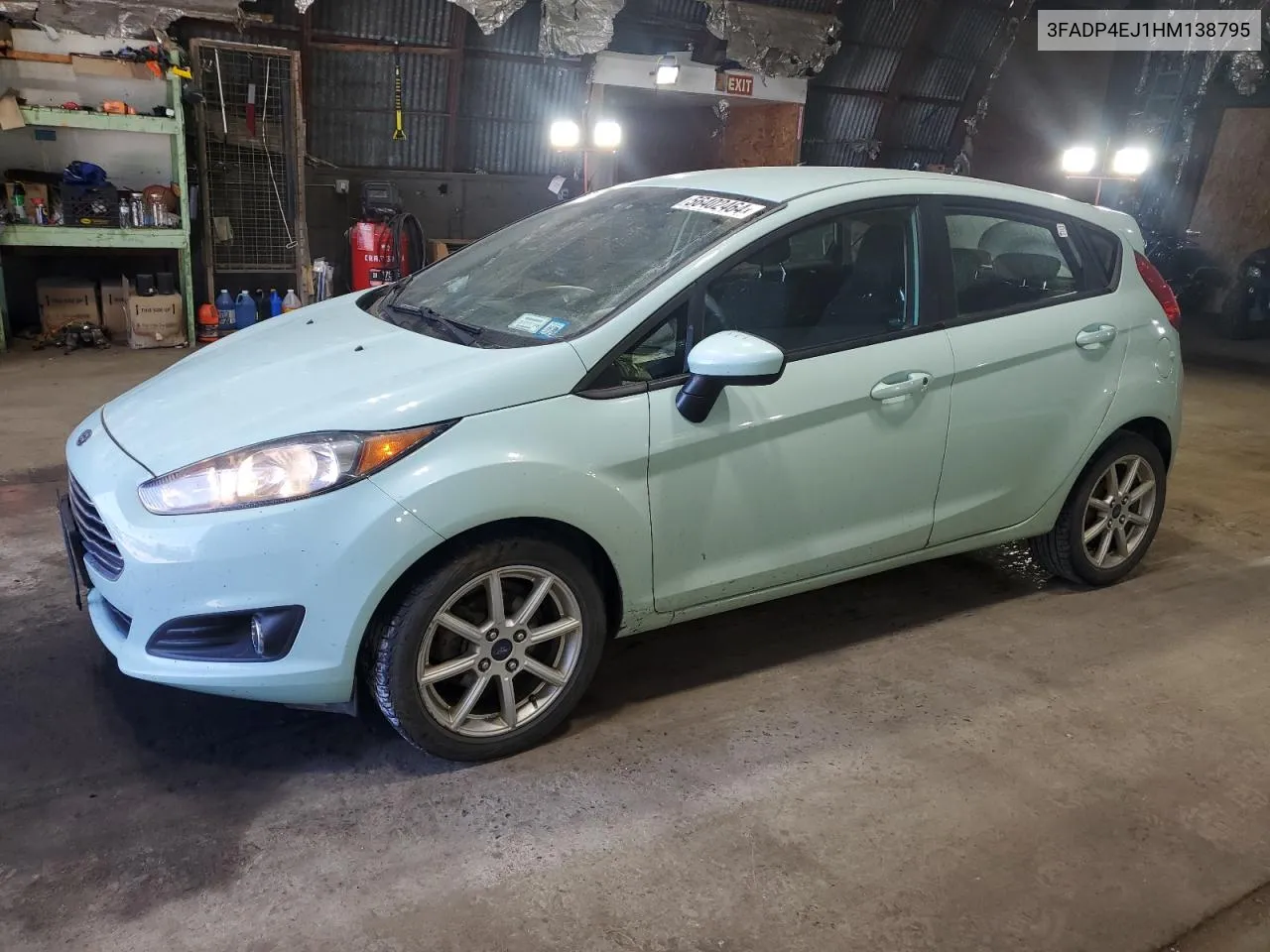 2017 Ford Fiesta Se VIN: 3FADP4EJ1HM138795 Lot: 56402464