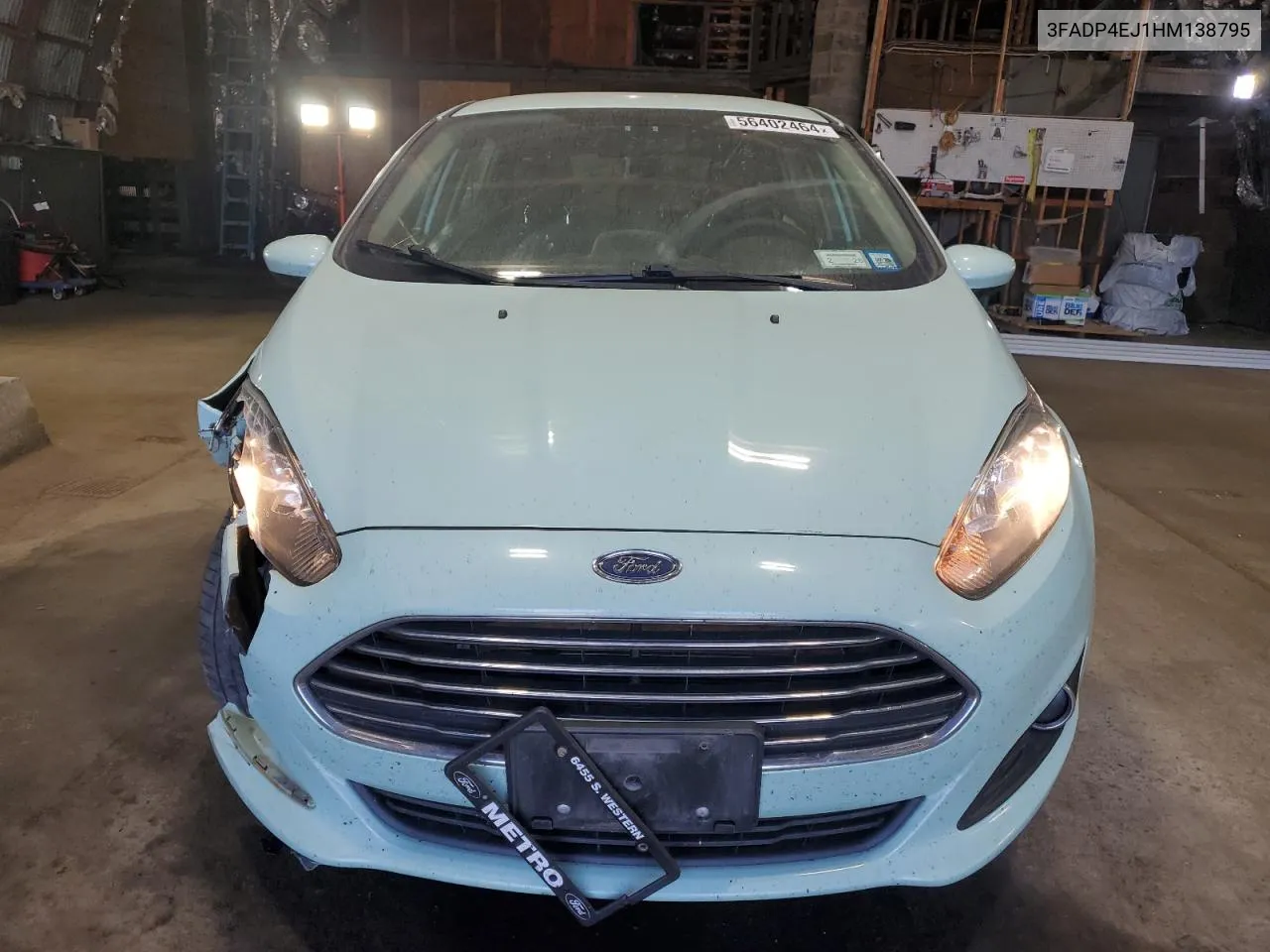 3FADP4EJ1HM138795 2017 Ford Fiesta Se