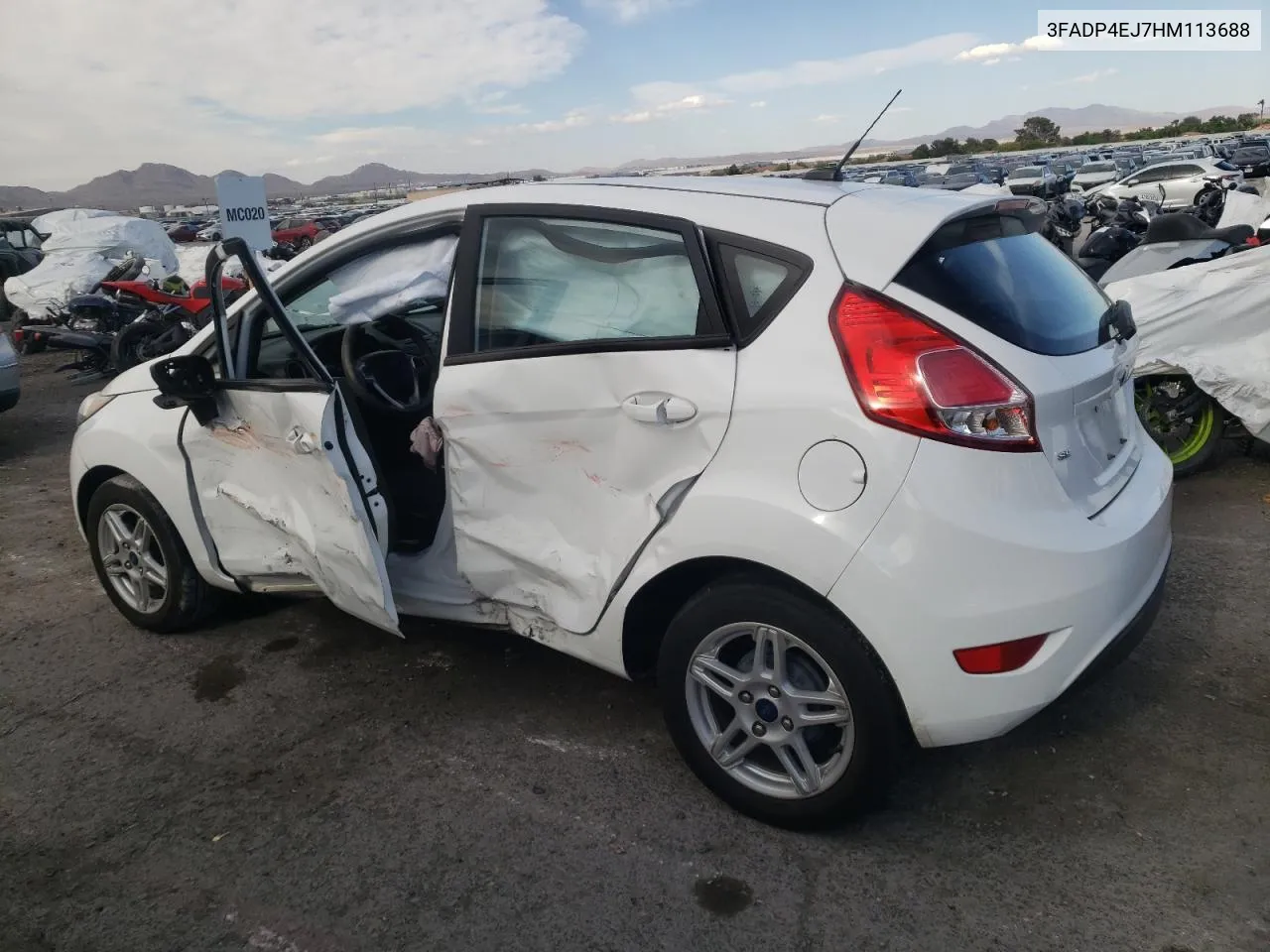 3FADP4EJ7HM113688 2017 Ford Fiesta Se