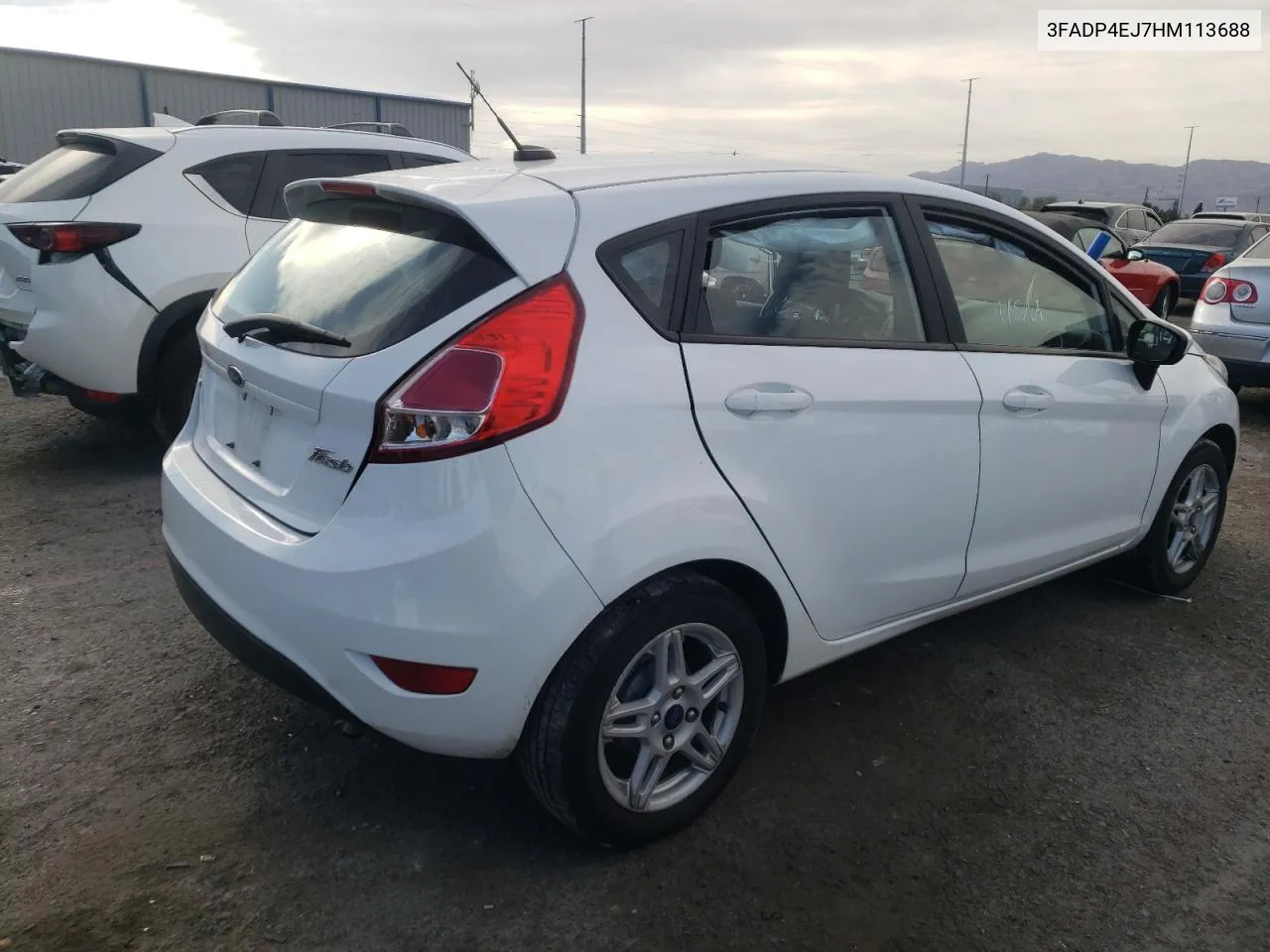 2017 Ford Fiesta Se VIN: 3FADP4EJ7HM113688 Lot: 56625034