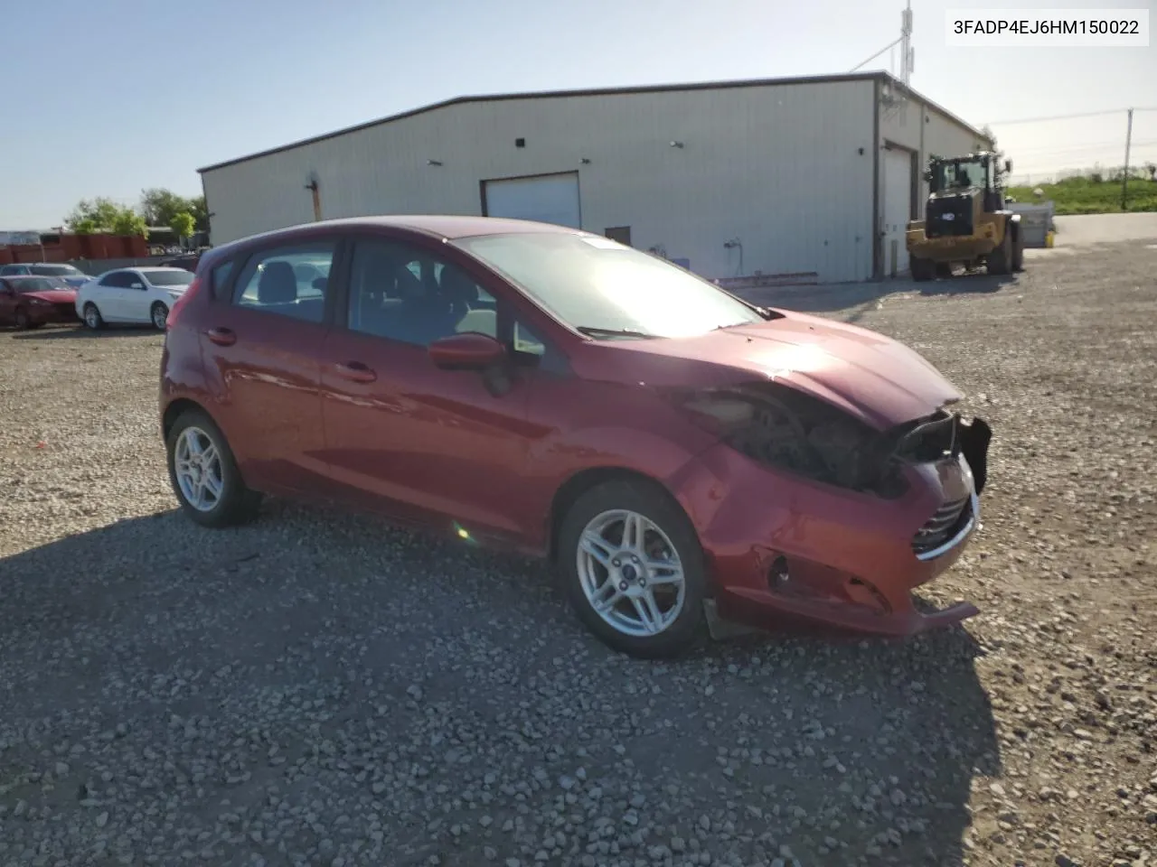 2017 Ford Fiesta Se VIN: 3FADP4EJ6HM150022 Lot: 57449924