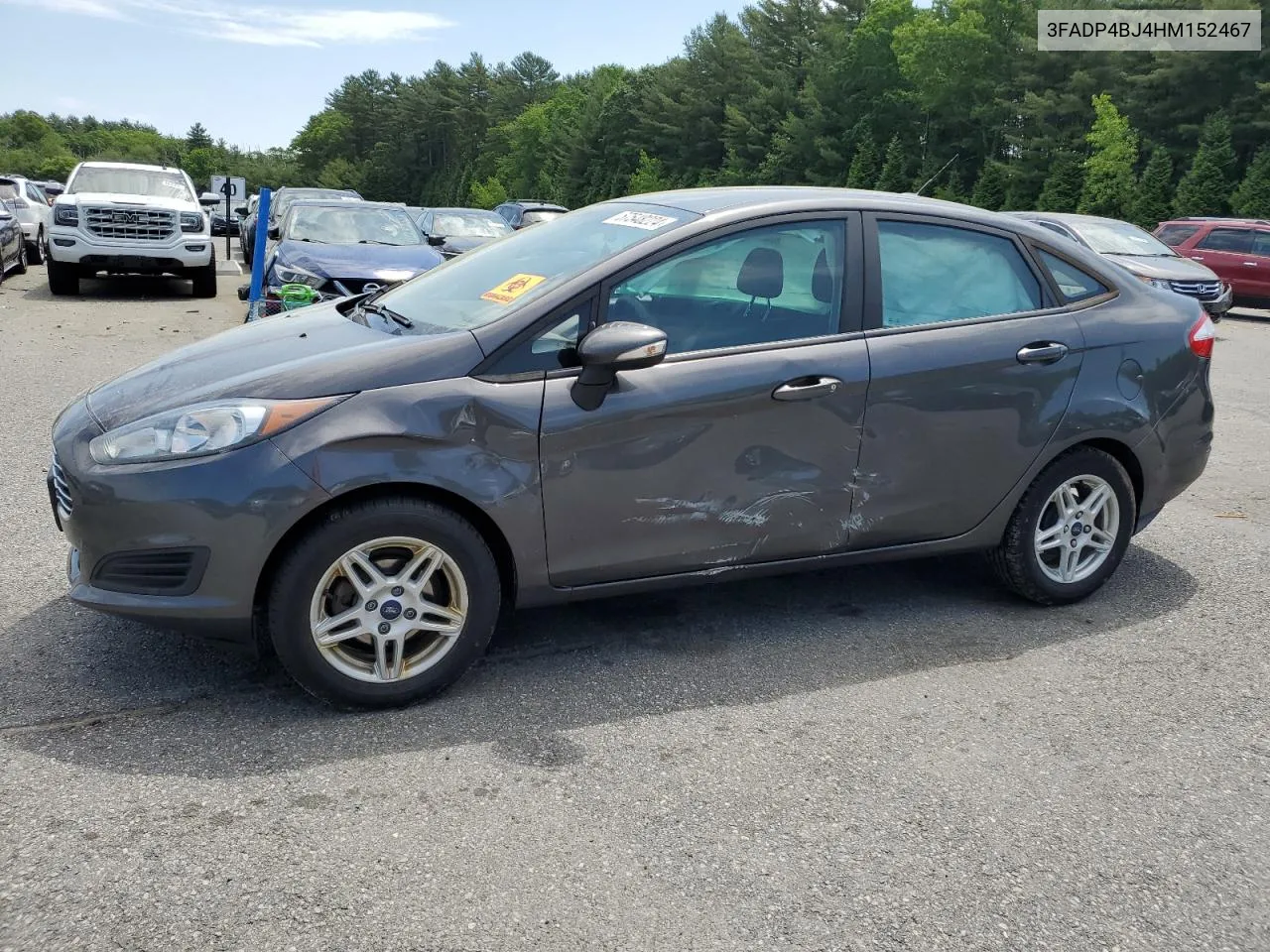 2017 Ford Fiesta Se VIN: 3FADP4BJ4HM152467 Lot: 57548224