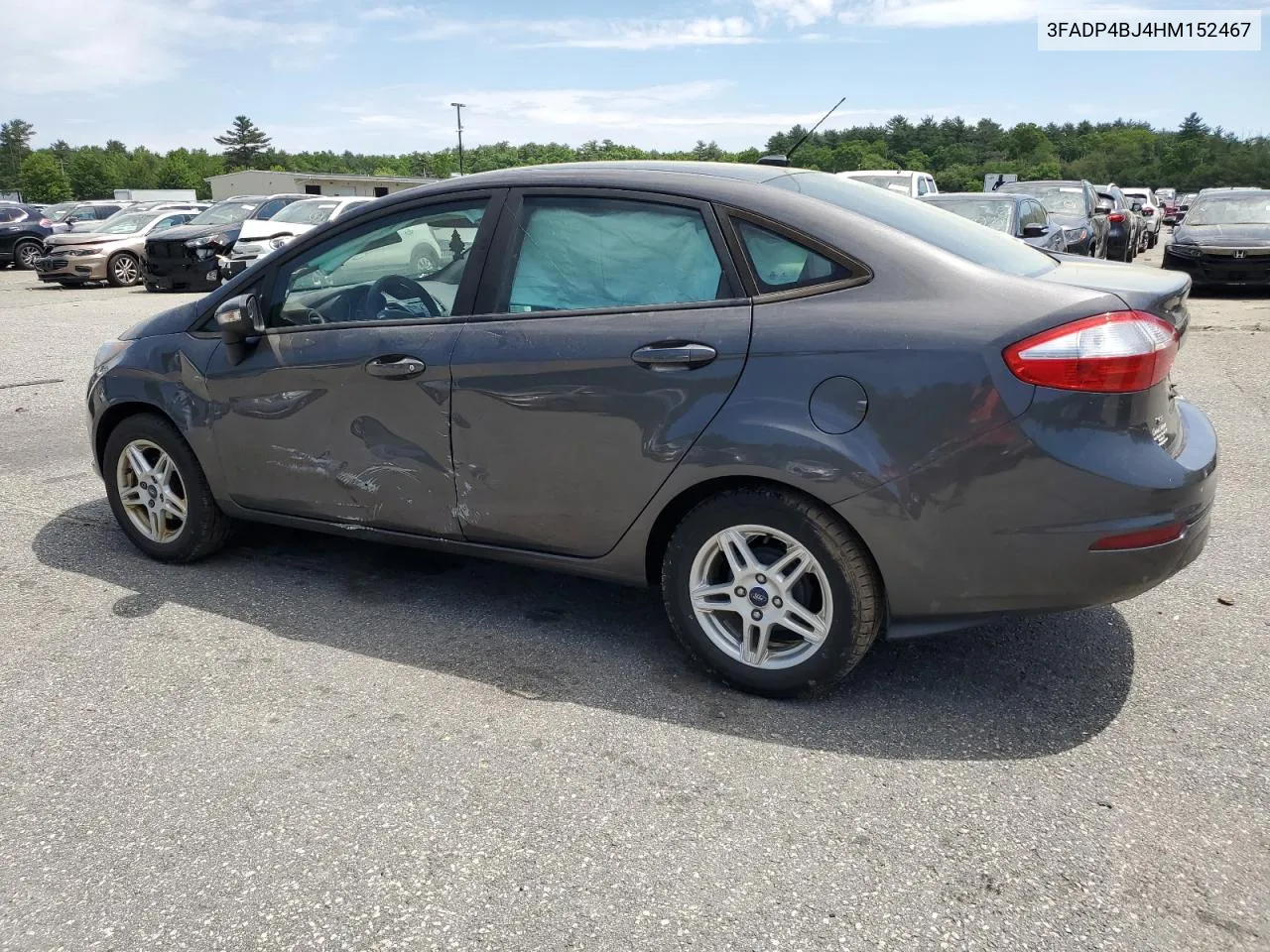 2017 Ford Fiesta Se VIN: 3FADP4BJ4HM152467 Lot: 57548224