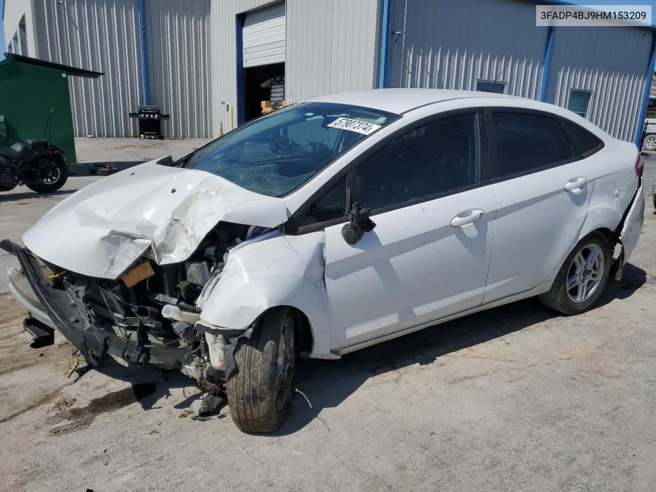 3FADP4BJ9HM153209 2017 Ford Fiesta Se