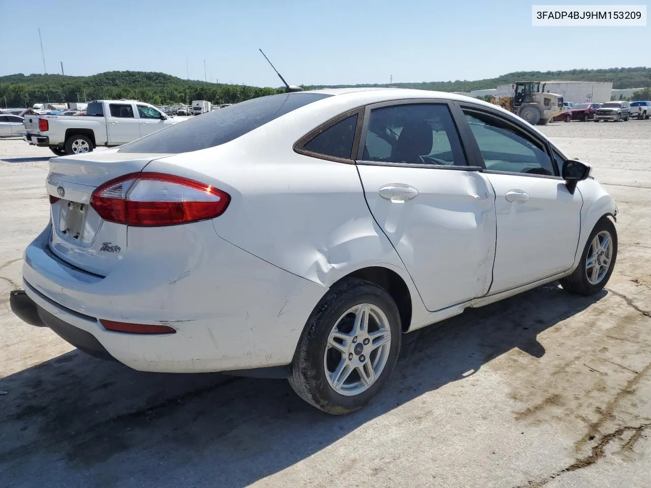 2017 Ford Fiesta Se VIN: 3FADP4BJ9HM153209 Lot: 57907374