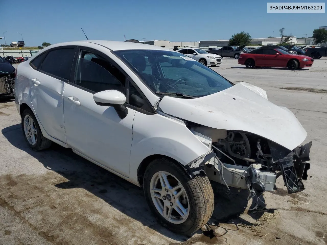 2017 Ford Fiesta Se VIN: 3FADP4BJ9HM153209 Lot: 57907374