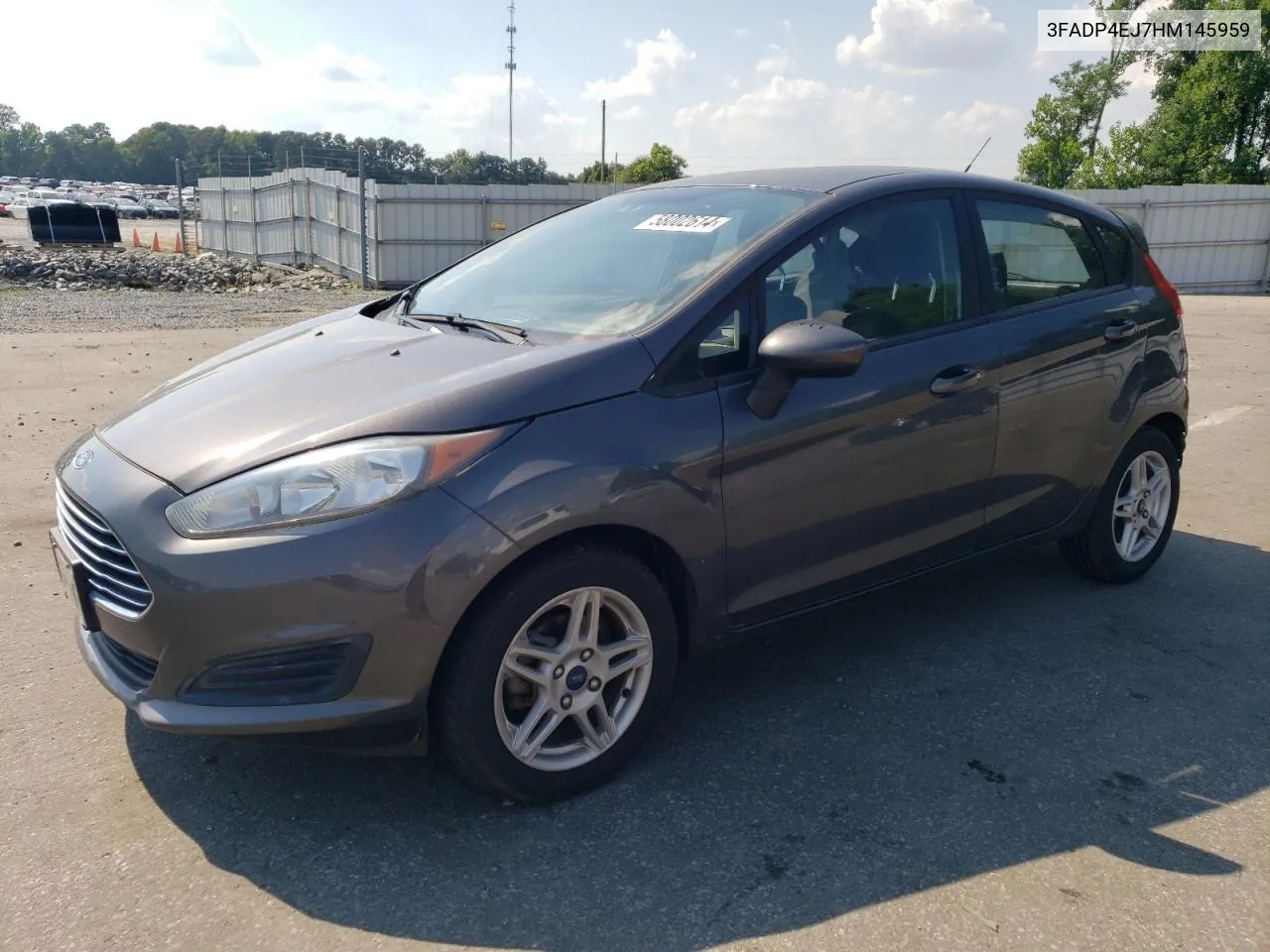 2017 Ford Fiesta Se VIN: 3FADP4EJ7HM145959 Lot: 58002614