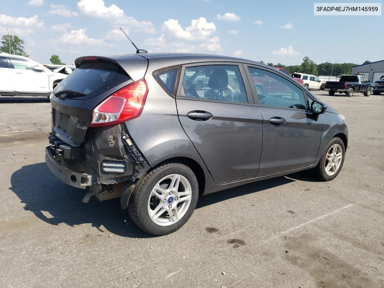 2017 Ford Fiesta Se VIN: 3FADP4EJ7HM145959 Lot: 58002614