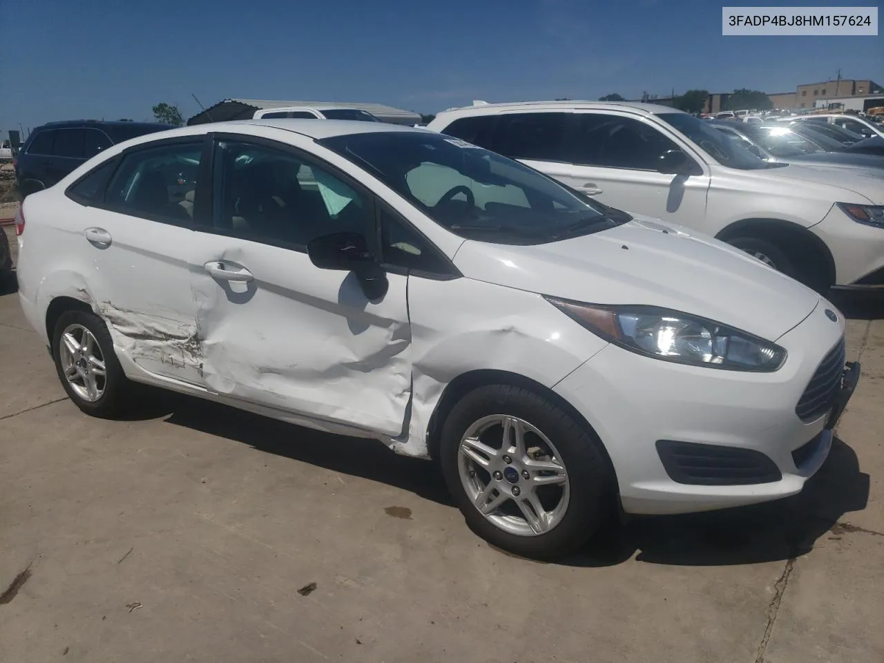 2017 Ford Fiesta Se VIN: 3FADP4BJ8HM157624 Lot: 58143224