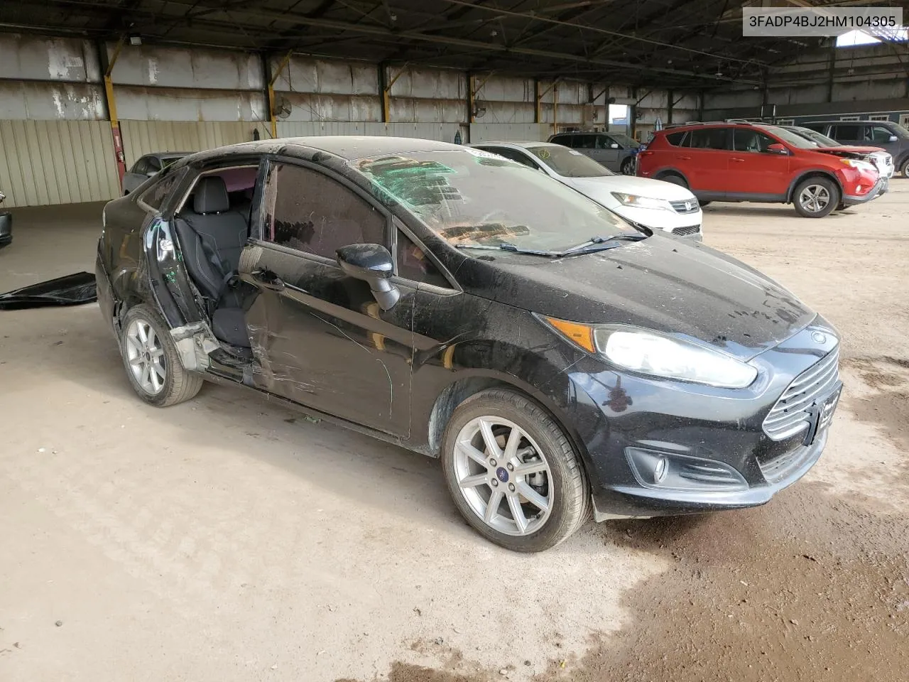 3FADP4BJ2HM104305 2017 Ford Fiesta Se