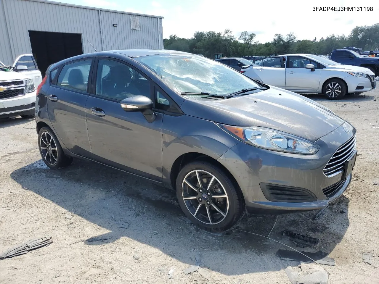 2017 Ford Fiesta Se VIN: 3FADP4EJ3HM131198 Lot: 58741634