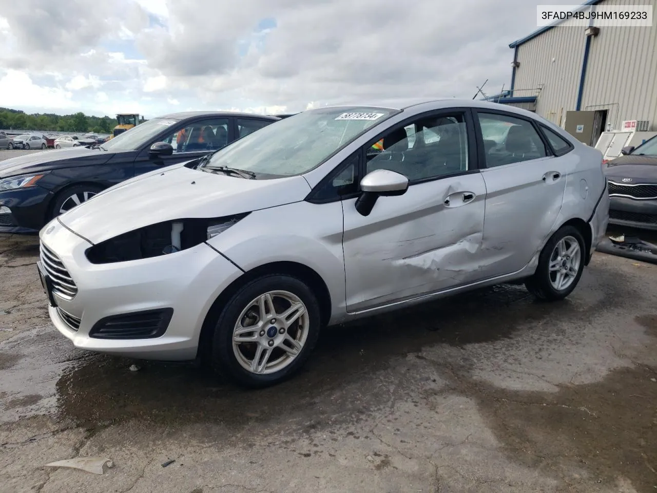 2017 Ford Fiesta Se VIN: 3FADP4BJ9HM169233 Lot: 58778734