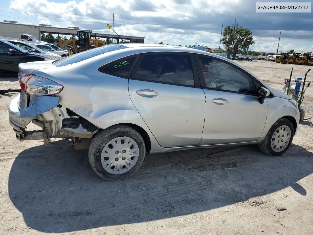 2017 Ford Fiesta S VIN: 3FADP4AJ3HM122717 Lot: 58851144