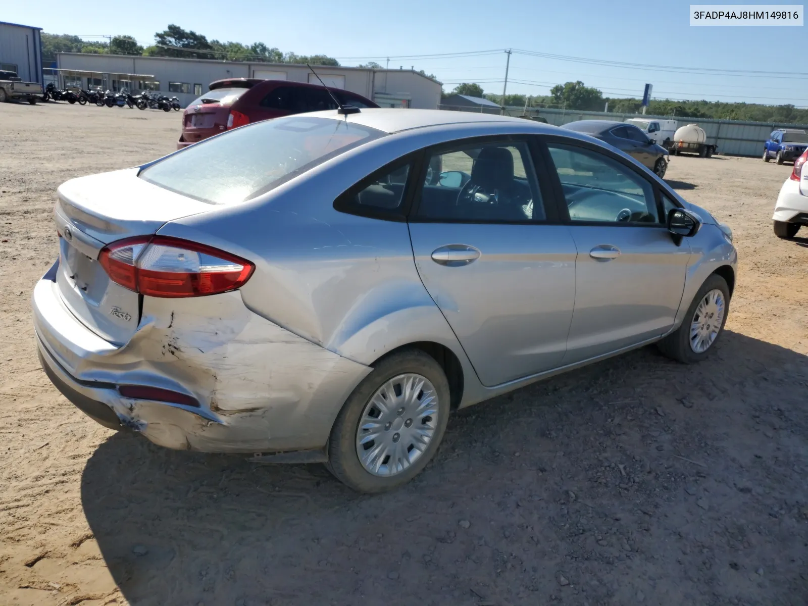 2017 Ford Fiesta S VIN: 3FADP4AJ8HM149816 Lot: 59065224