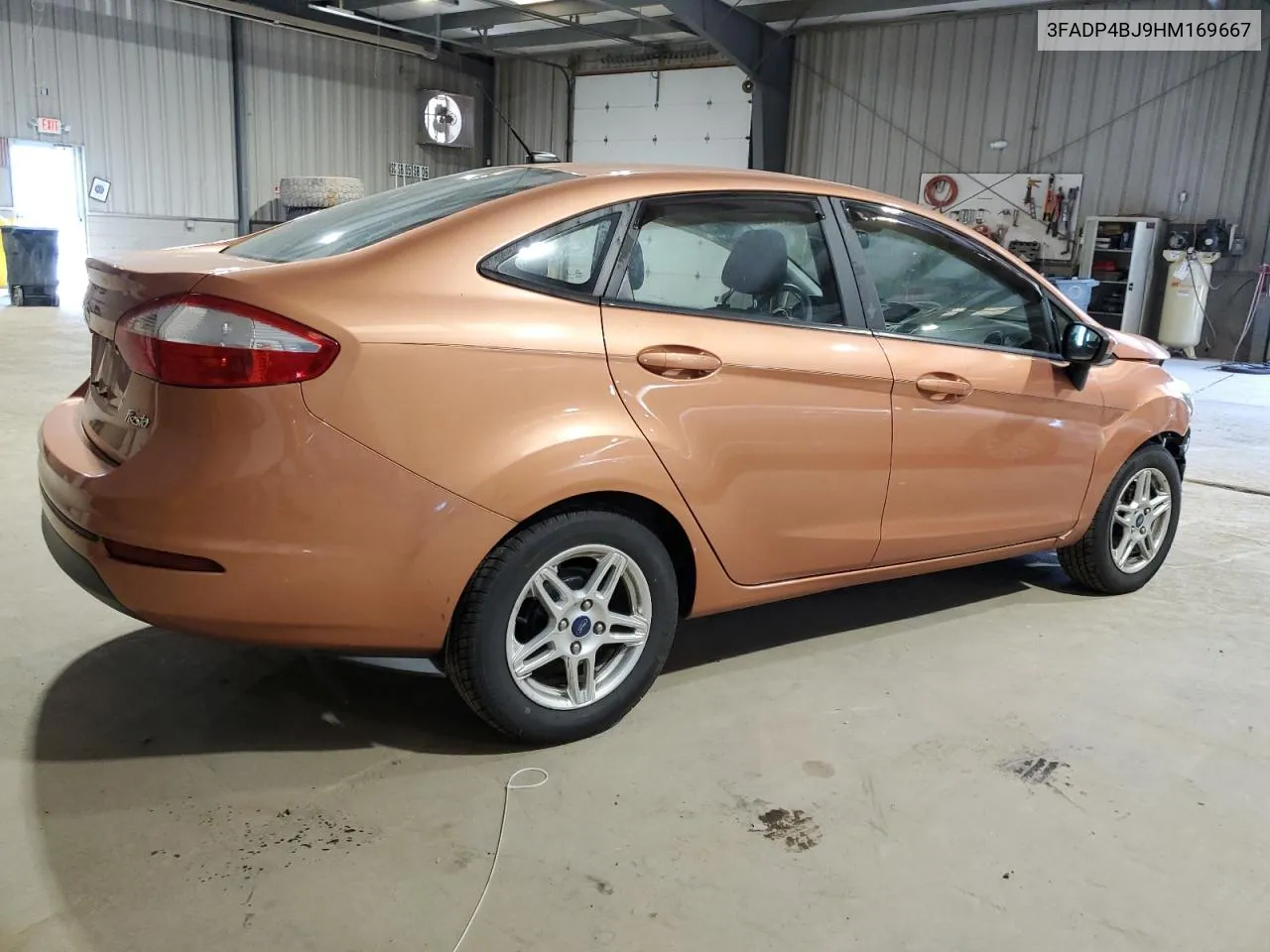 2017 Ford Fiesta Se VIN: 3FADP4BJ9HM169667 Lot: 59152354