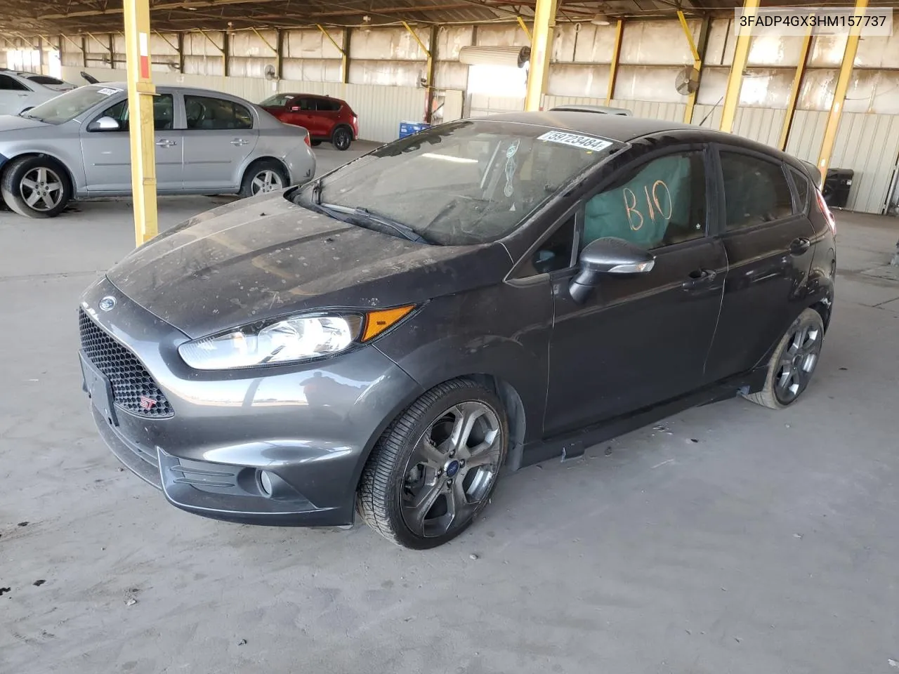 2017 Ford Fiesta St VIN: 3FADP4GX3HM157737 Lot: 59723484