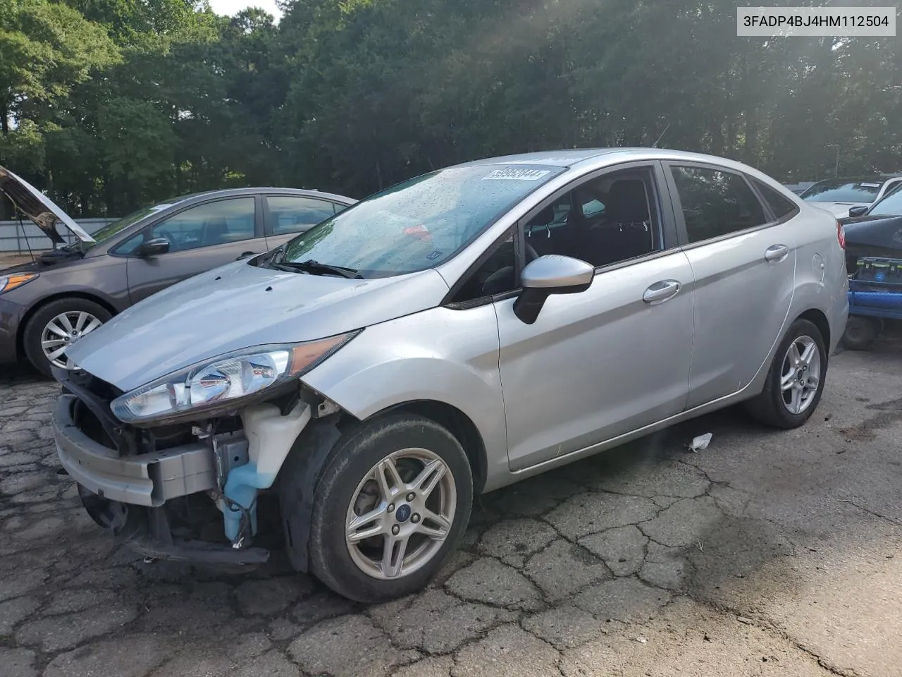 2017 Ford Fiesta Se VIN: 3FADP4BJ4HM112504 Lot: 59952844