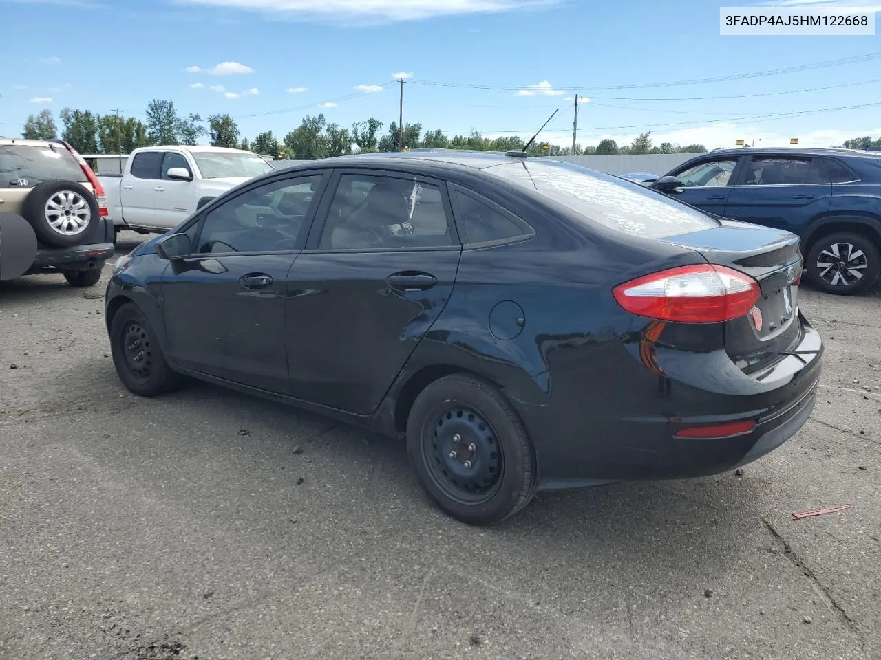 2017 Ford Fiesta S VIN: 3FADP4AJ5HM122668 Lot: 60524584