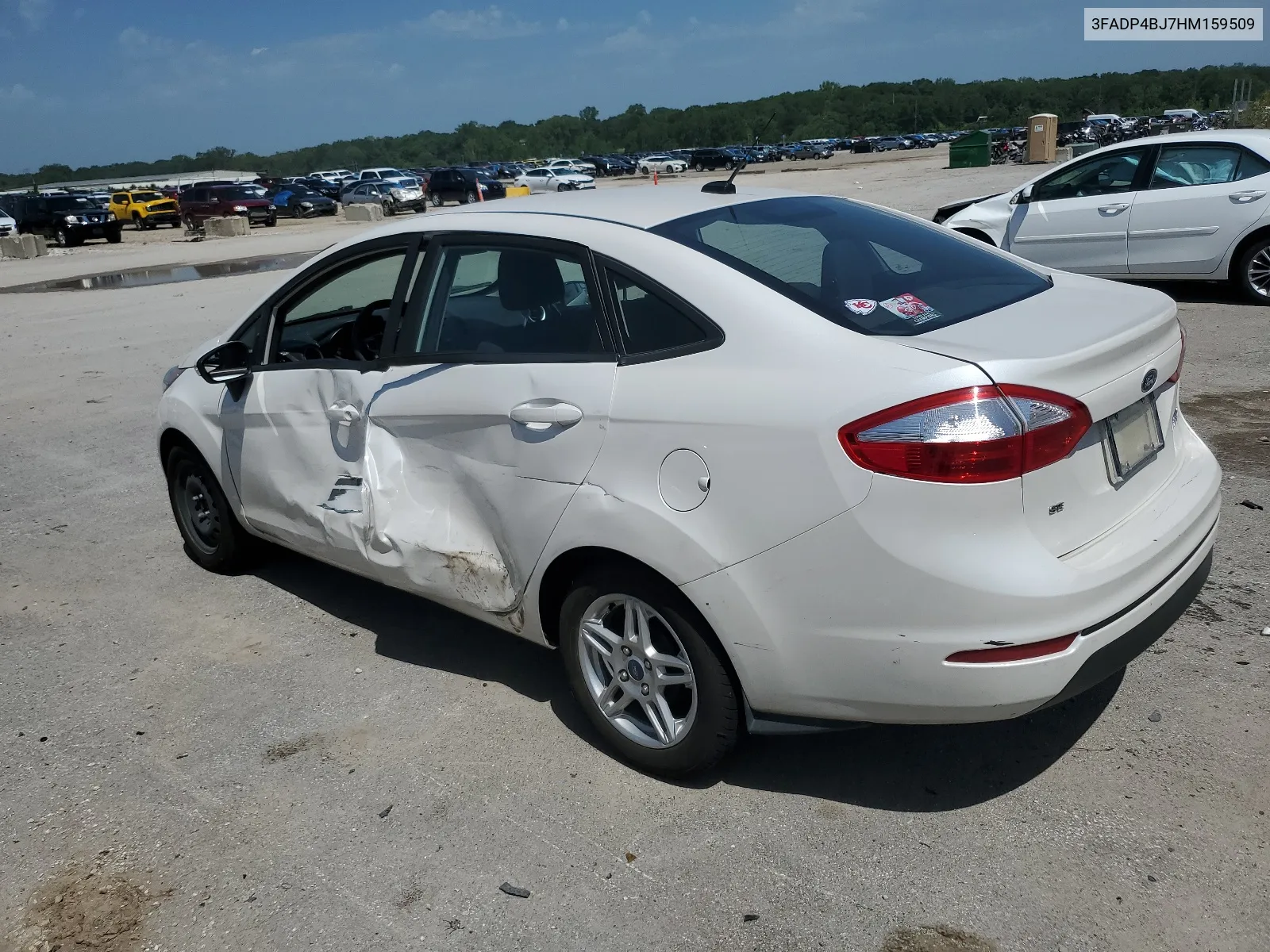 2017 Ford Fiesta Se VIN: 3FADP4BJ7HM159509 Lot: 61549804