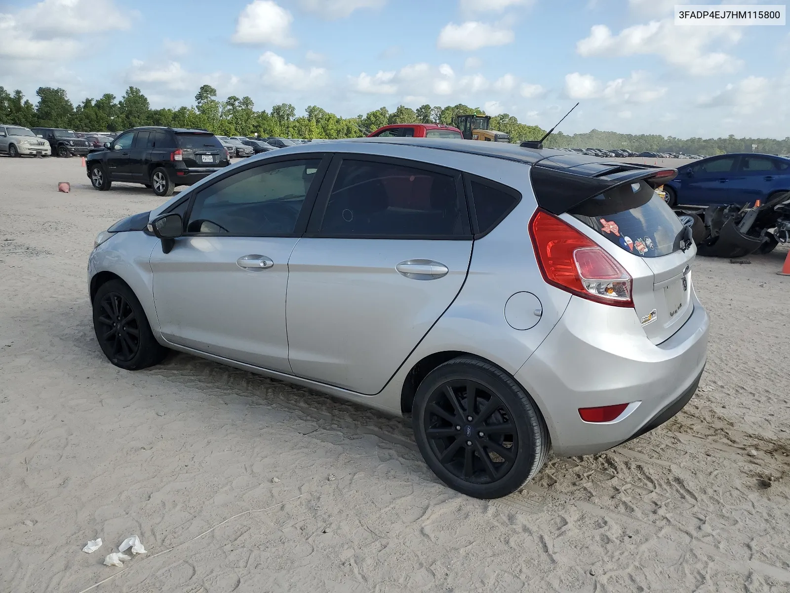 2017 Ford Fiesta Se VIN: 3FADP4EJ7HM115800 Lot: 61756624