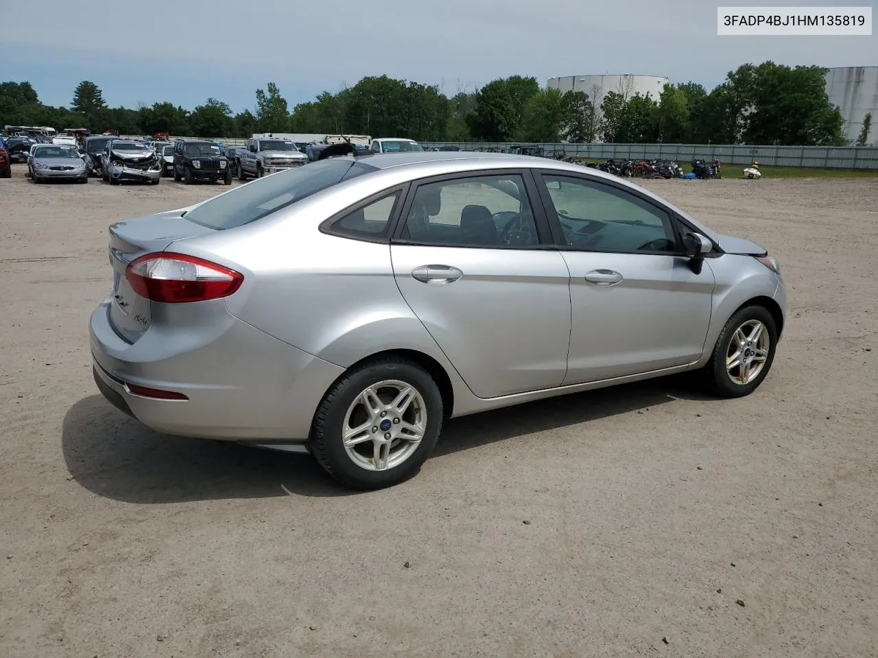 2017 Ford Fiesta Se VIN: 3FADP4BJ1HM135819 Lot: 61853924