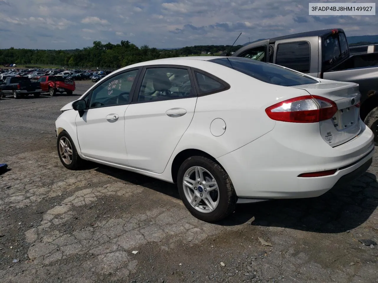 2017 Ford Fiesta Se VIN: 3FADP4BJ8HM149927 Lot: 62931443